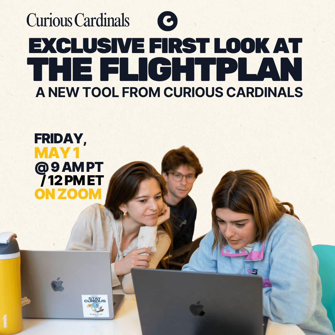 FlightPlan launch walkthrough event cover